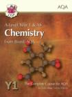 Image for A-level year 1 &amp; AS chemistry  : the complete course for AQA