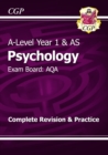 Image for A-Level Psychology: AQA Year 1 &amp; AS Complete Revision &amp; Practice