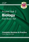 Image for A-Level Biology: AQA Year 2 Complete Revision &amp; Practice with Online Edition