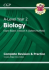 A-Level Biology: Edexcel A Year 2 Complete Revision & Practice with Online Edition - CGP Books