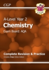 Image for A-Level Chemistry: AQA Year 2 Complete Revision &amp; Practice with Online Edition