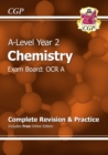 Image for A-Level Chemistry: OCR A Year 2 Complete Revision &amp; Practice with Online Edition
