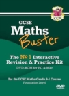 Image for MathsBuster: GCSE Maths Interactive Revision (Grade 9-1 Course) Foundation - DVD-ROM
