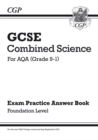 Image for GCSE Combined Science AQA Answers (for Exam Practice Workbook) - Foundation