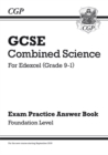 Image for New GCSE Combined Science Edexcel Answers (for Exam Practice Workbook) - Foundation