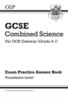 Image for New GCSE Combined Science OCR Gateway Answers (for Exam Practice Workbook) - Foundation