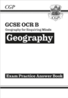 Image for GCSE Geography OCR B Answers (for Workbook)