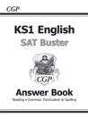 Image for KS1 English SAT Buster: Answer Book (for end of year assessments)