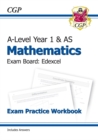 Image for AS-Level Maths Edexcel Exam Practice Workbook (includes Answers): for the 2024 and 2025 exams