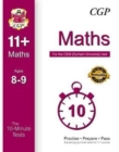 Image for 10-Minute Tests for 11+ Maths Ages 8-9 - CEM Test