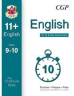 Image for 10-Minute Tests for 11+ English Ages 9-10 - For GL &amp; Other Test Providers