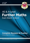 Image for AS &amp; A-Level Further Maths for Edexcel: Complete Revision &amp; Practice with Online Edition: for the 2024 and 2025 exams