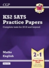 Image for New KS2 Maths and English SATS Practice Papers Pack (for the tests in 2018 and beyond) - Pack 1