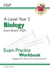 Image for A-Level Biology: AQA Year 2 Exam Practice Workbook - includes Answers