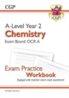 Image for A-Level Chemistry: OCR A Year 2 Exam Practice Workbook - includes Answers