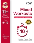 Image for 10-Minute Tests for 11+ Mixed Workouts: Ages 9-10 - CEM Test