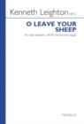 Image for O Leave Your Sheep