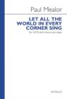 Image for Let All The World In Every Corner Sing