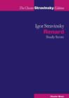 Image for Igor Stravinsky : Renard Study Score
