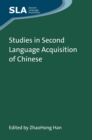 Image for Studies in second language acquisition of Chinese : 77
