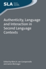 Image for Authenticity, language and interaction in second language contexts