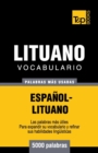 Image for Vocabulario espa?ol-lituano - 5000 palabras m?s usadas