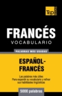 Image for Vocabulario espa?ol-franc?s - 5000 palabras m?s usadas