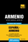 Image for Vocabulario espanol-armenio - 3000 palabras mas usadas