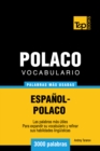 Image for Vocabulario espanol-polaco - 3000 palabras mas usadas