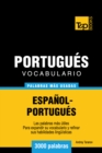 Image for Vocabulario espanol-portugues - 3000 palabras mas usadas