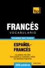 Image for Vocabulario espanol-frances - 3000 palabras mas usadas