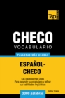 Image for Vocabulario espanol-checo - 3000 palabras mas usadas