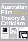 Image for Australian film theory and criticismVolume 3,: Documents