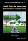 Image for Small firms as innovators  : from innovation to sustainable growth