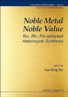 Image for Noble Metal Noble Value: Ru-, Rh-, Pd-catalyzed Heterocycle Synthesis