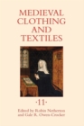 Image for Medieval clothing and textiles II
