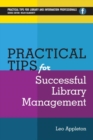 Image for Practical tips for successful library management