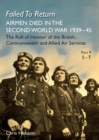 Image for Failed to Return Part 9 : S-T: AIRMEN DIED IN THE SECOND WORLD WAR 1939-45 The Roll of Honour of the British, Commonwealth and Allied Air Services