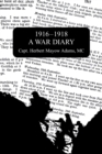 Image for 1916-1918 a War Diary