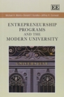 Image for Entrepreneurship Programs and the Modern University