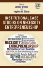 Image for Institutional Case Studies on Necessity Entrepreneurship