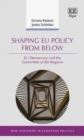 Image for Shaping EU policy from below  : EU democracy and the Committee of the Regions