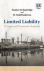 Image for Limited liability: a legal and economic analysis
