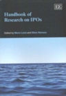 Image for Handbook of Research on IPOs