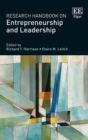 Image for Research handbook on entrepreneurship and leadership