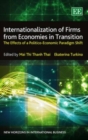 Image for Internationalization of forms and economies in transition  : the effects of a politico-economic paradigm shift