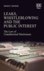 Image for Leaks, Whistleblowing and the Public Interest