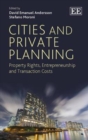 Image for Cities and Private Planning
