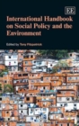 Image for International handbook on social policy and the environment