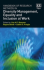 Image for Handbook of research methods in diversity management, equality and inclusion at work